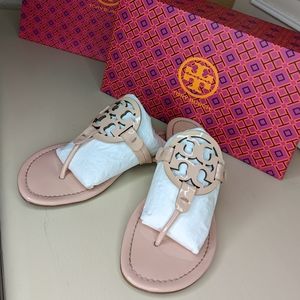 Tory Burch Classic Miller in Blush Patent Leather